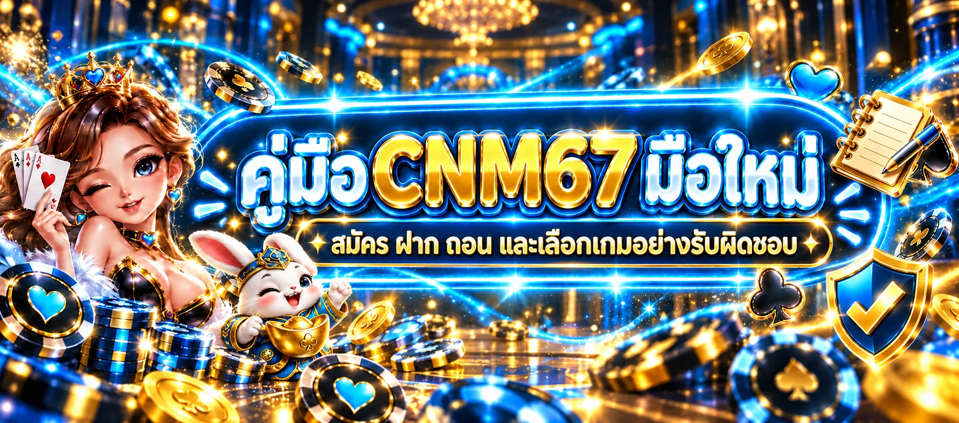 CNM67 คู่มือสมัคร ฝากถอน และเลือกเกมสำหรับมือใหม่